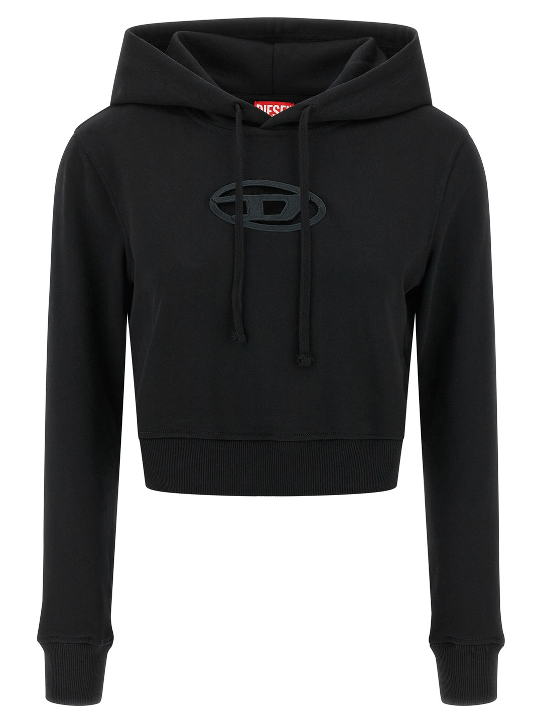 Diesel F-Slimmy-Hood-Od Sweatshirt - Black | c156b843d4f7b4fc5ce831a48ab75d8f3d720e44
