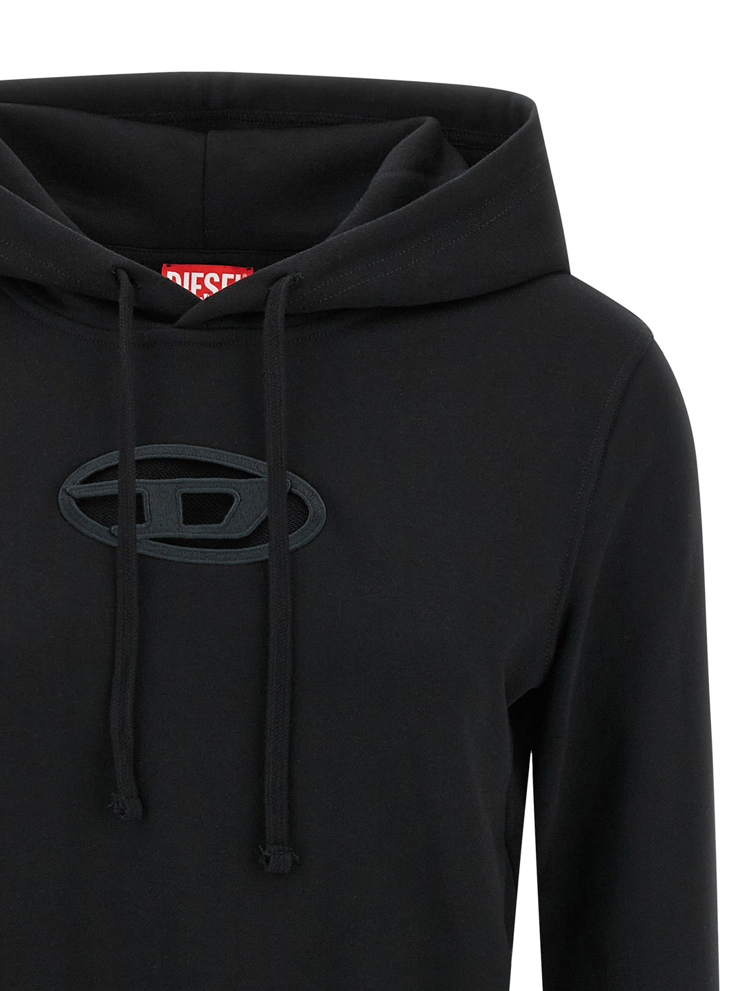 Diesel F-Slimmy-Hood-Od Sweatshirt - Black | f2e2fc937d452b9d4ed9dc084178663970ec16e0