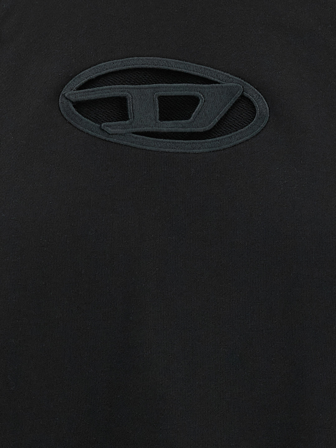 Diesel F-Slimmy-Hood-Od Sweatshirt - Black | e555e3c6b0b58d1df2ab94f4bcd875e1109219a5