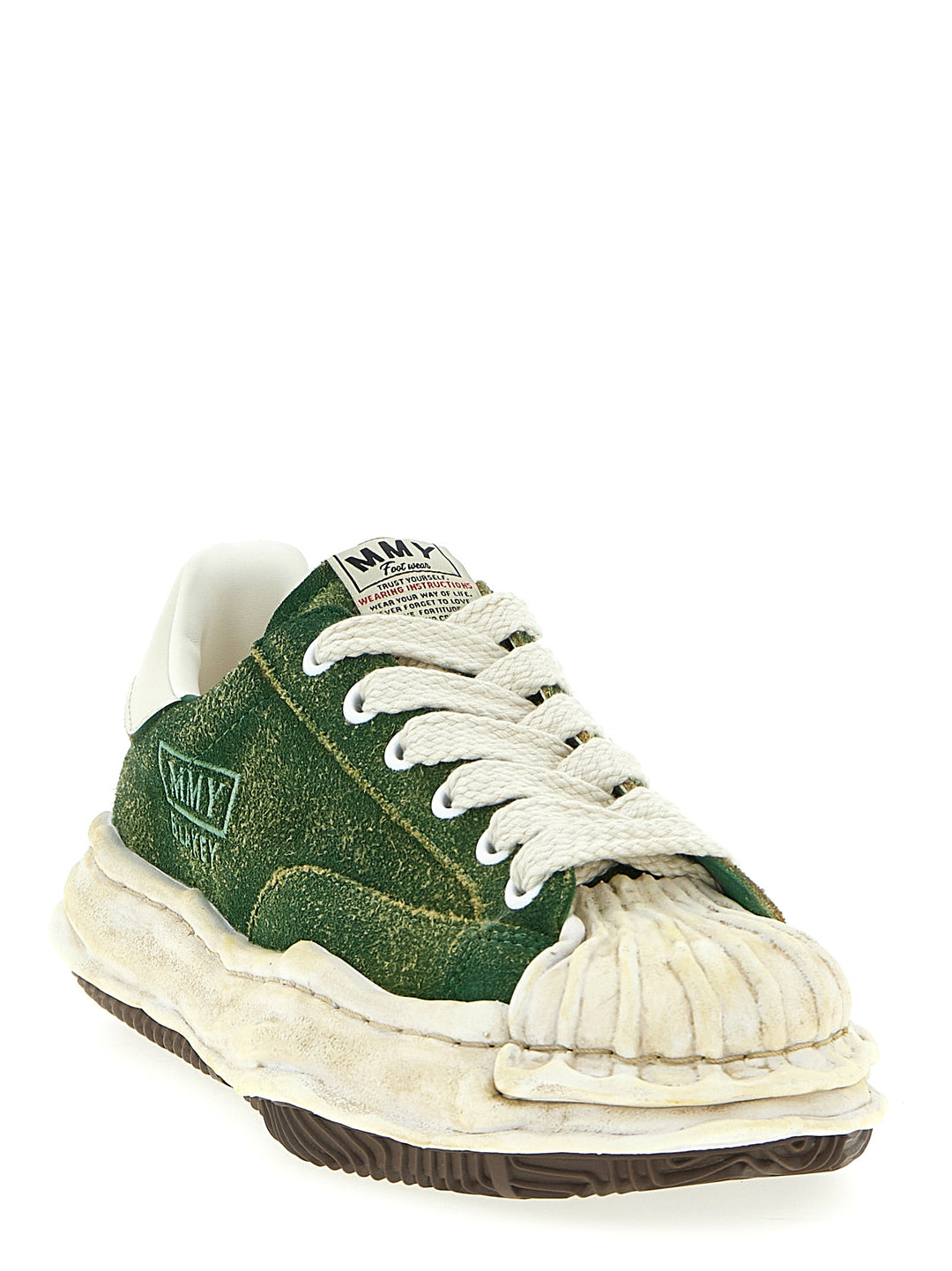 Maison Mihara Yasuhiro Blakey Sneakers - Green | ae52bebcc8504a5c60dfdd517f3e8197bb752f04