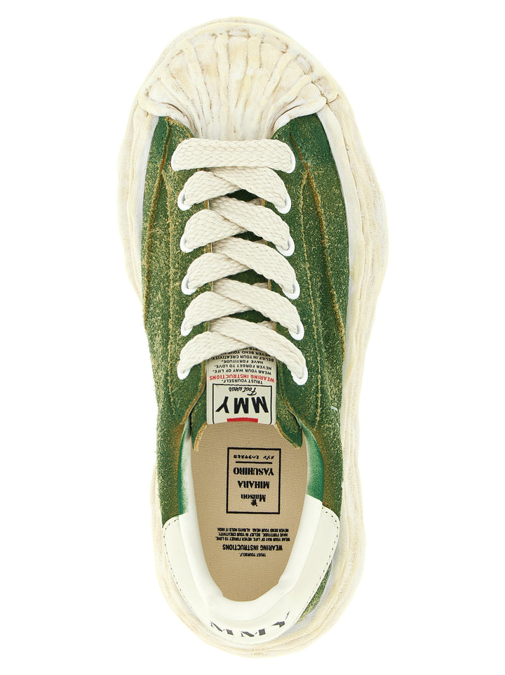 Maison Mihara Yasuhiro Blakey Sneakers - Green | 8c53d788bed727b47bc29477a00bccf6428f91c5