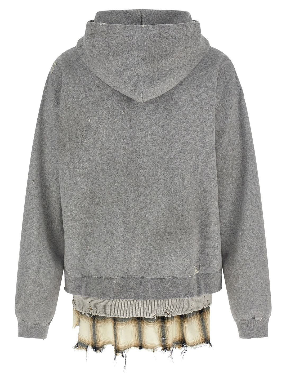 Maison Mihara Yasuhiro Triple Layered Half-Zip Sweatshirt - Black | 0081ec820b8d76faa3a59b18d51056d215ab7e4c