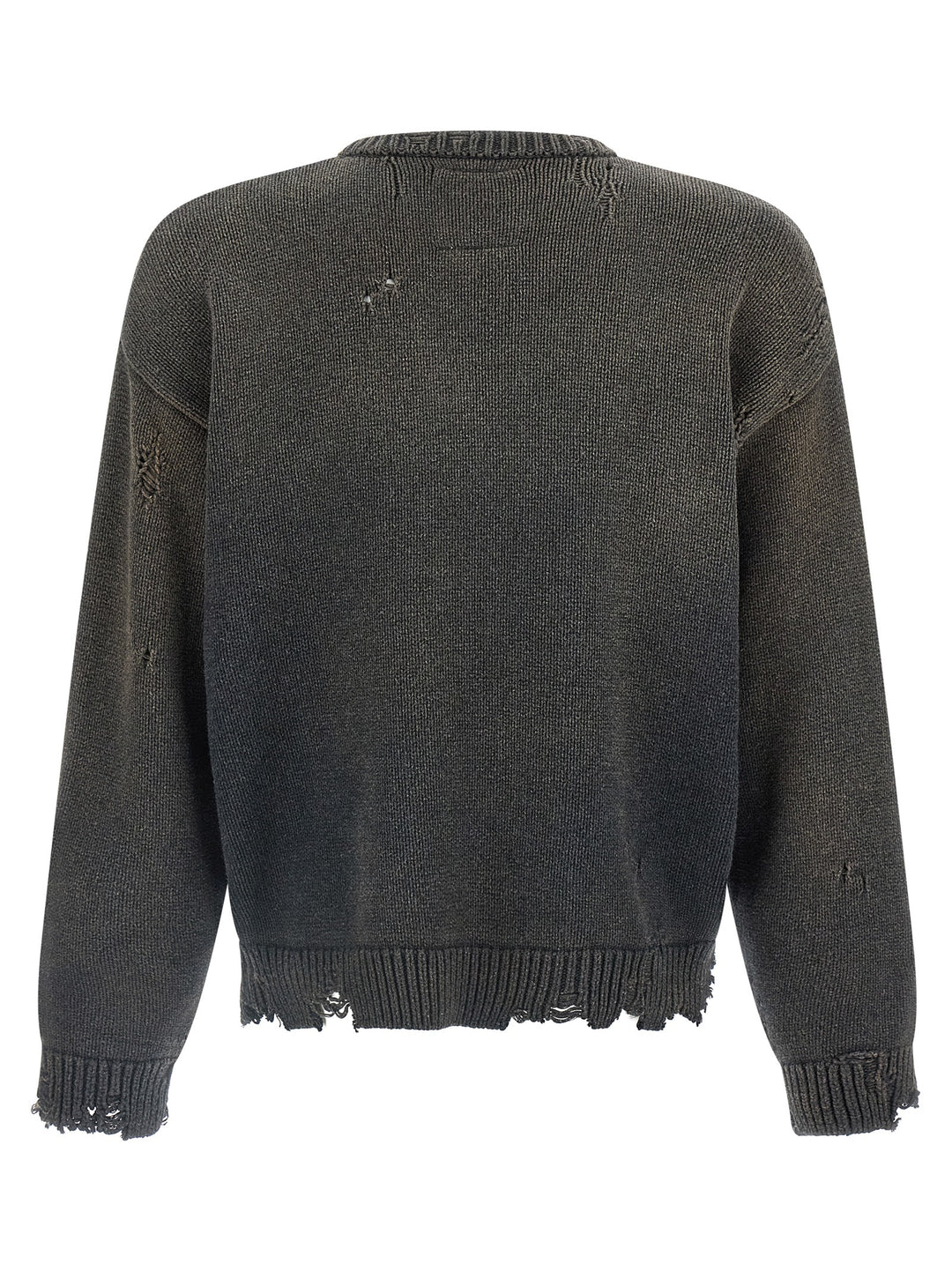 Maison Mihara Yasuhiro Whale Jacquard Knit Sweaters and Cardigans - Black | 49fd0e158e46f837f219e1fa9e02bb9cc37fb5fc