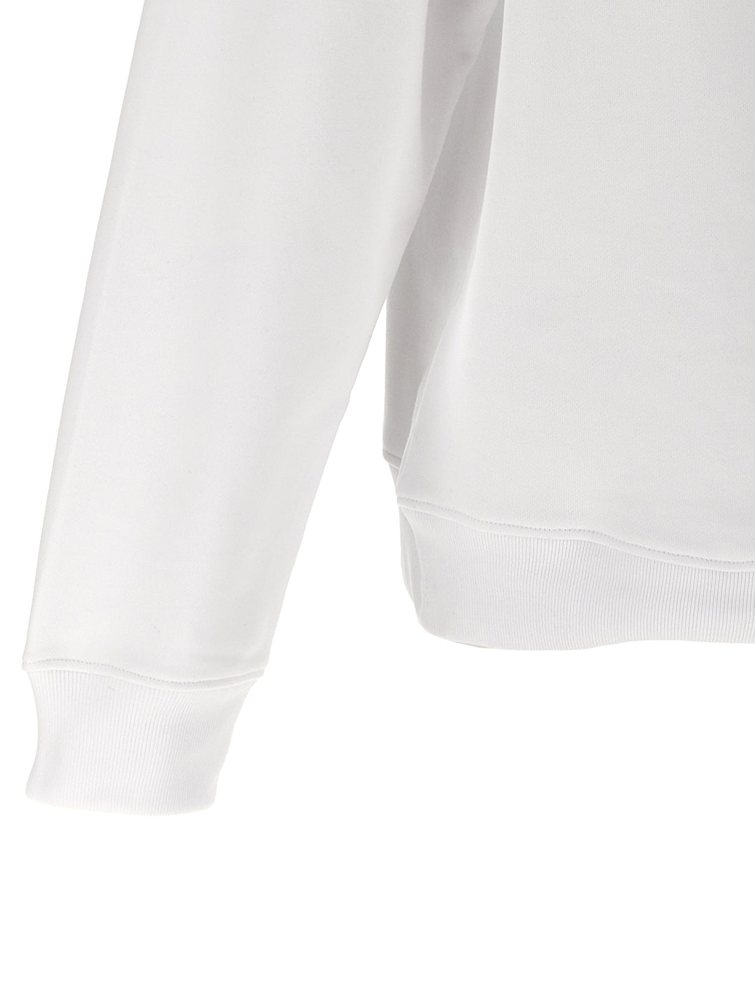 Moschino Logo Print Sweatshirt - White | b4bb5234537eded4dccf05abaf6750abbdb71c06