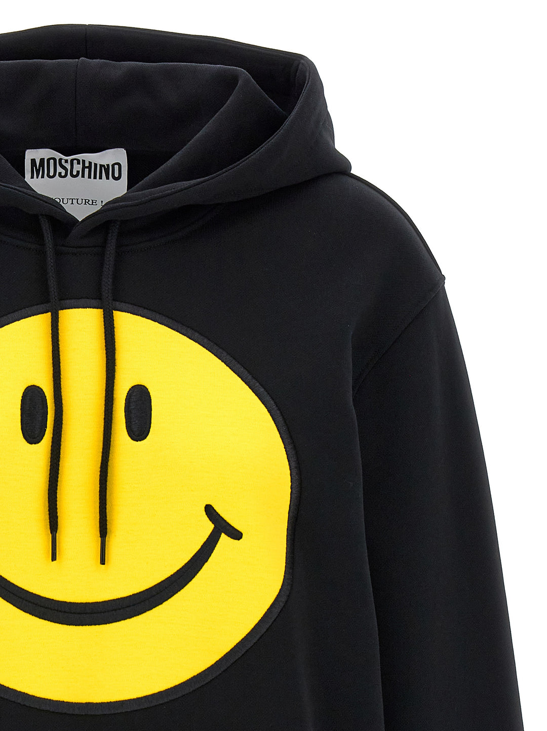 Smiley Sweatshirt Black