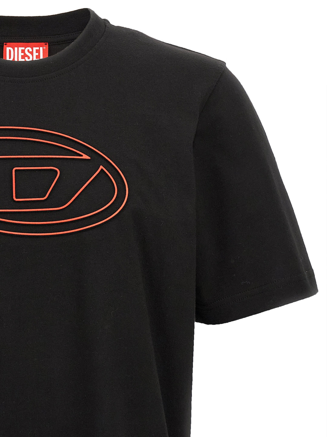 Diesel T-Adjust-Bigoval T-shirt - Black | b8c5fc5fd7e6c70f6f9bf06fec8aab060e718c19