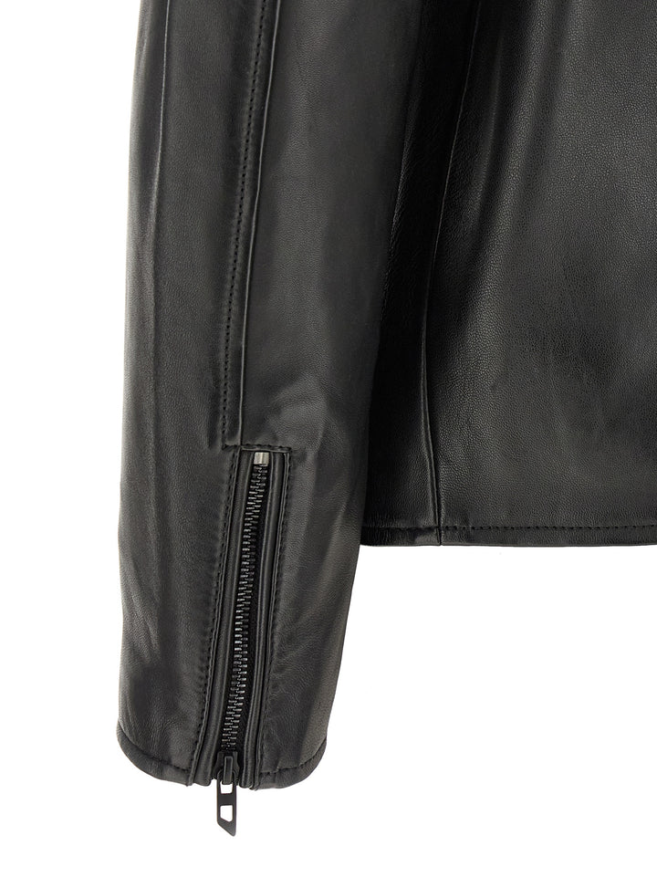 Diesel L-Tad-Wrd Puffer Jackets - Black | 9ef856c33826e2858c81ed244ecaef40ab58045e