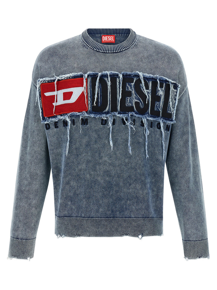 Diesel K-Fronzi Sweaters and Cardigans - Blue | 9182be5d5df9f668fe6123ab0a46f921a5cd8a76