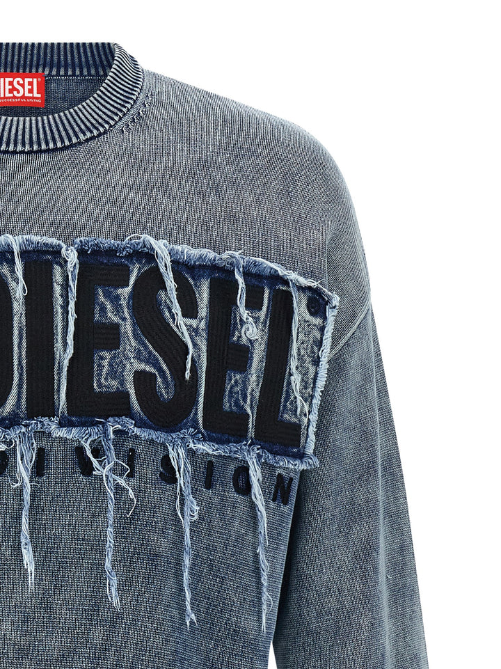Diesel K-Fronzi Sweaters and Cardigans - Blue | 55e71e93d4608b139c8da201b3def1acf5e0b8a0