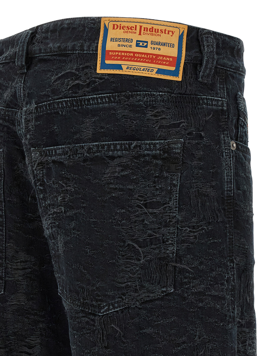 Diesel 2024 D-Macs Jeans Black Wanan Luxury