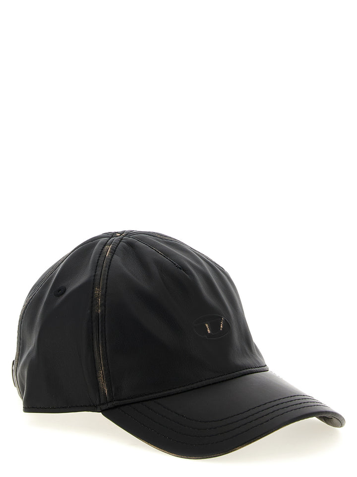 Diesel C-Heather Hats - Black | f0fbd4053b48d46561c30b65c53d850ca8eafc14
