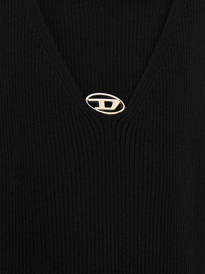 Diesel M-Oloni Short Dresses - Black | 6582a96d9569d3702b259f672d2b8fd4adf3e01f