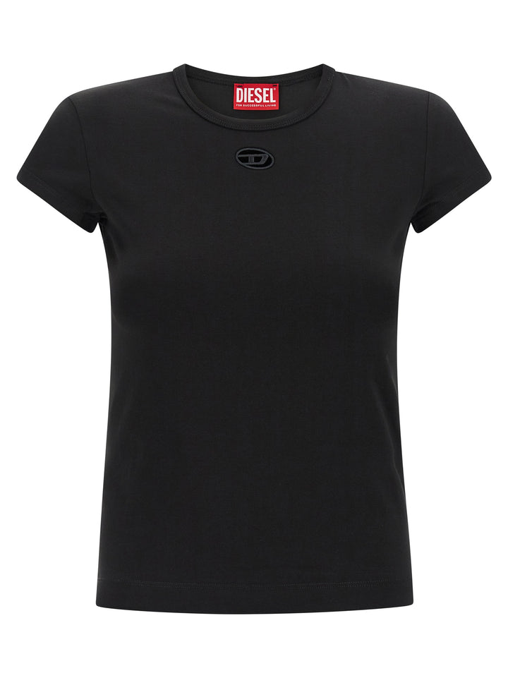 Diesel T-Angie-Od T-shirt - Black | 60062cd0802b2b50eb37da651932173f259faa1c