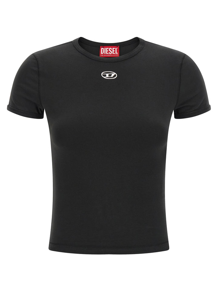Diesel Uncutieslong-Od T-shirt - Black | ad5d0f322141b8f245089143e9c597413e8094dd