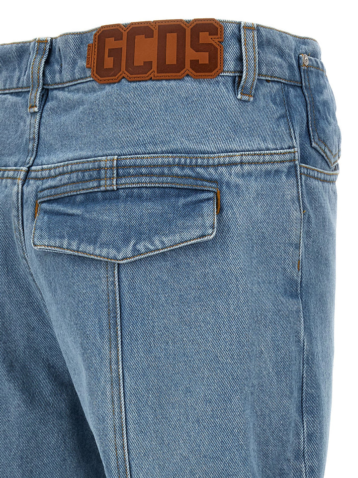 Gcds Denim Ultrapocket Jeans - Light Blue | d0c28afa6428b4cb4b86436dc2eb10b4bbe22cc1