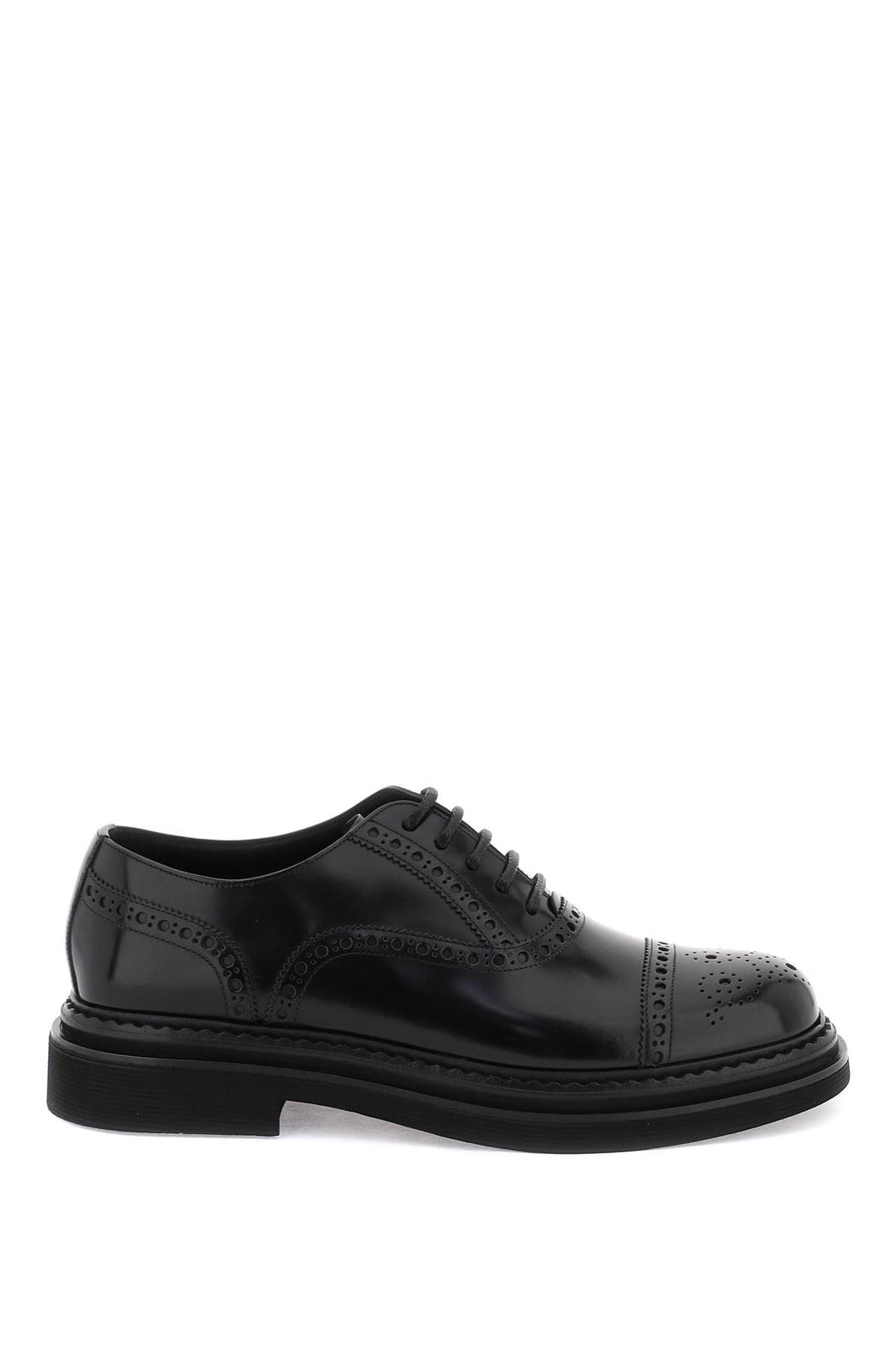 Brushed Leather Oxford Lace Ups