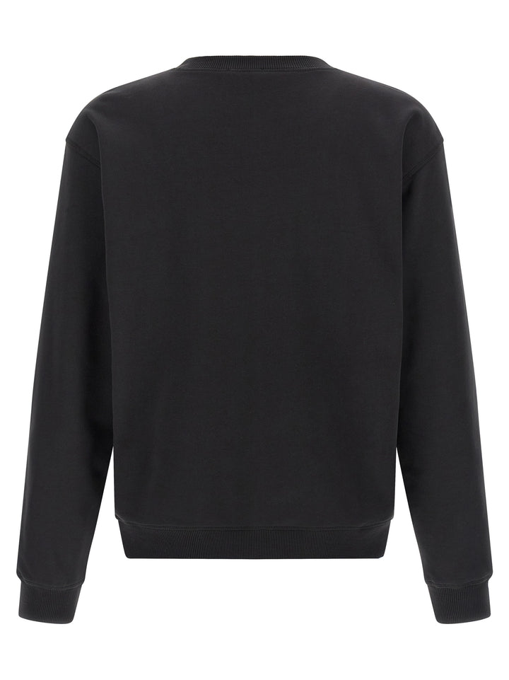 Diesel S-Norm-Iod Sweatshirt - Black | d854a093cacf751295ec520b74bd9567356f937f