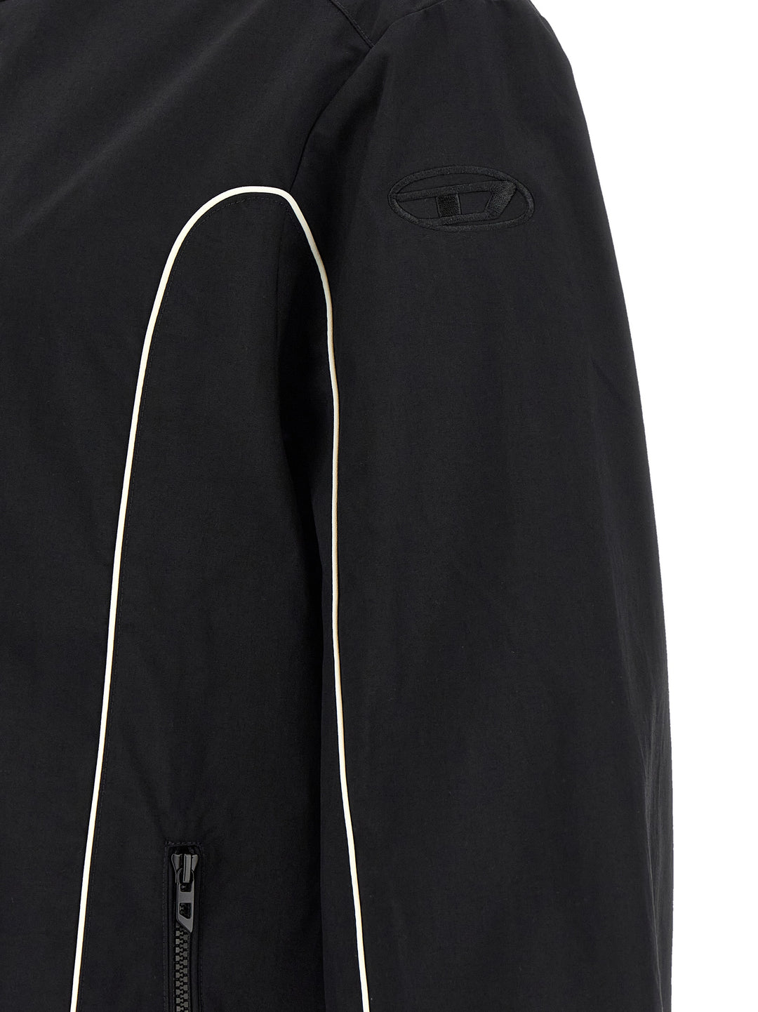 Diesel J-Hives-Wrd Puffer Jackets - Black | 1931f527979aeeef7dd2c6f0ed49bdd9f8abdea3
