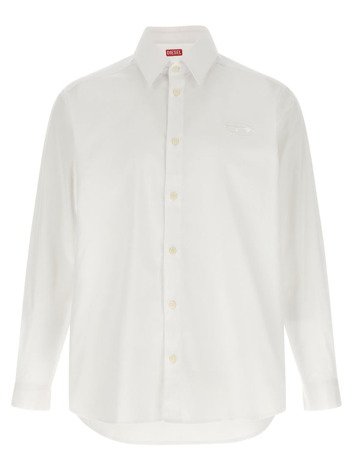 Diesel S-Simply-Gsbh Shirt and Blouse - White | 2a220197d4552be2cf6c1f9b827a2ac05e92c329