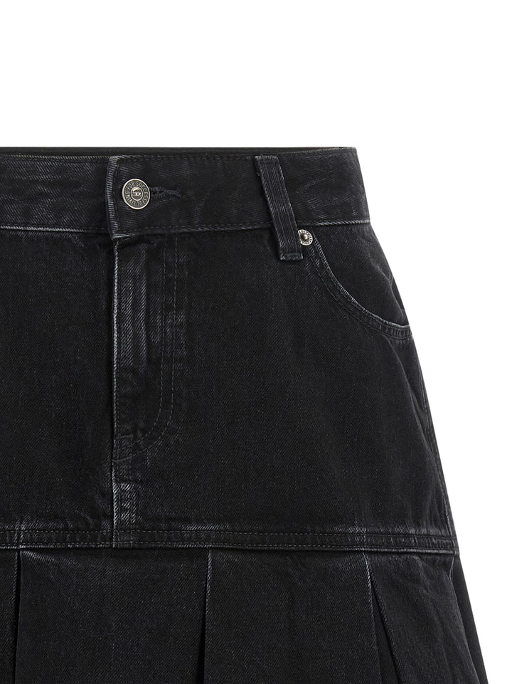 Diesel De-Reen Skirts - Blue | b353acebb81e7e29eb69fc3b7f350ce405b29f8b