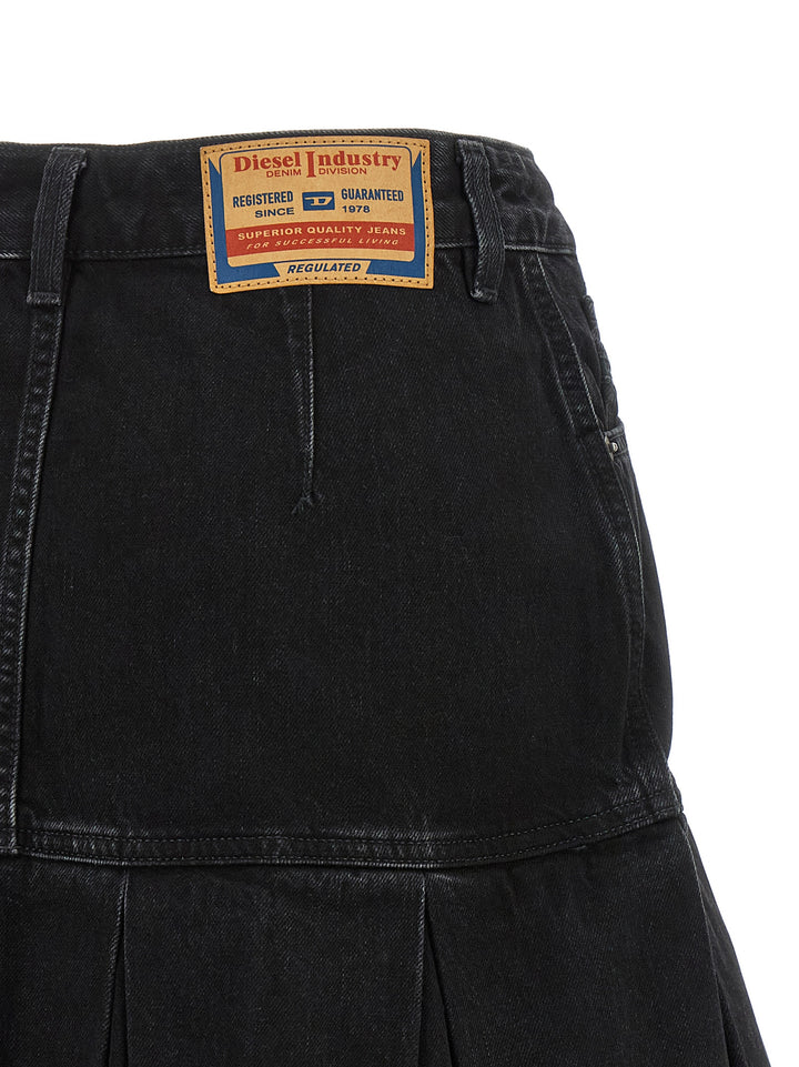 Diesel De-Reen Skirts - Blue | 49ed9b5ea5b11f13927c45e2b34929c8037047d1