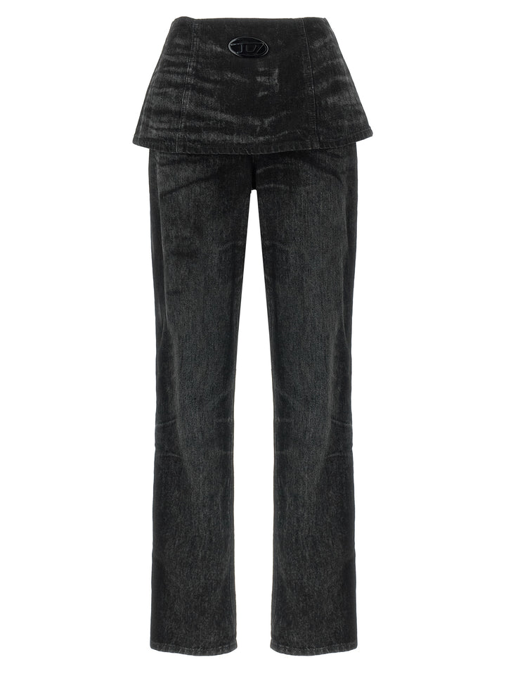 Diesel D-Hourjian-Fsh2 Jeans - Black | b4bbb0c3fa5e29a45a3b175d67d08e97b0e42e8e