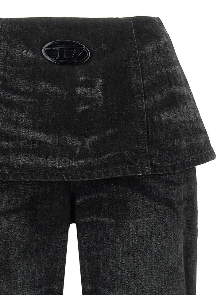 Diesel D-Hourjian-Fsh2 Jeans - Black | 5beff92038a1fc13ce4fcf196dcc2e8bf41a750e