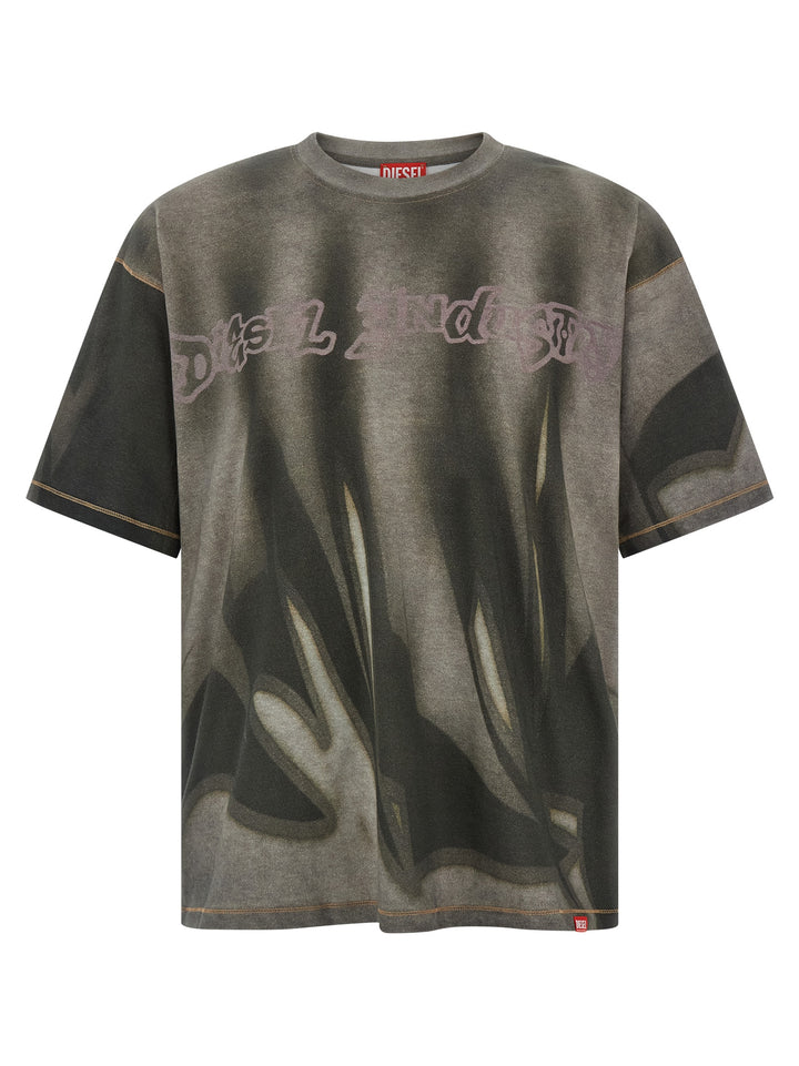 Diesel T-Boxt-Show-V2 T-shirt - Gray | dcc220124564d965676f1074151743e83e2d2312