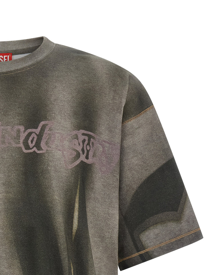 Diesel T-Boxt-Show-V2 T-shirt - Gray | ba7c48f25e9cd484c83371891d949840b80fe70d