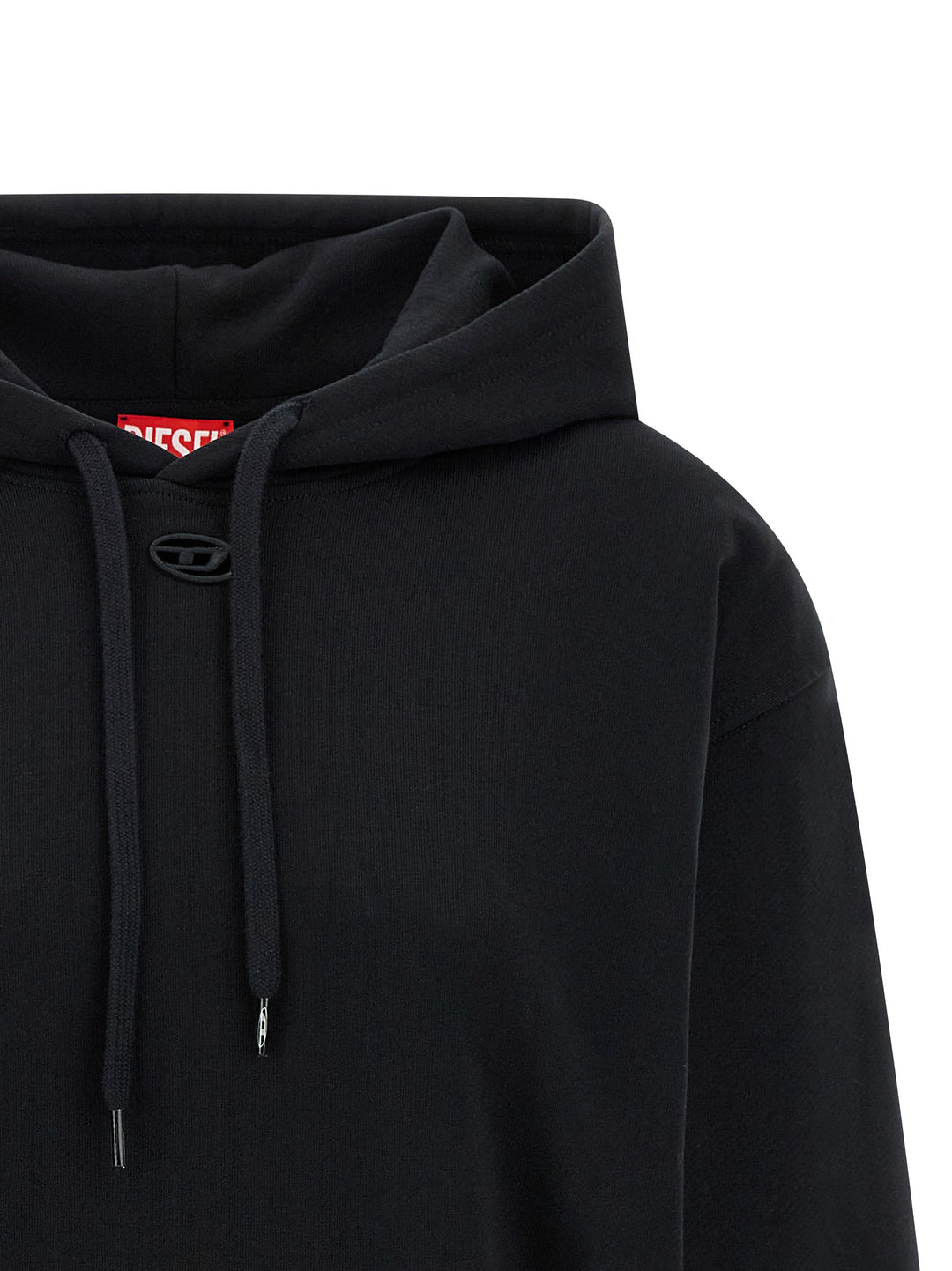Diesel F-Normy-Hood-Od Sweatshirt - Black | 343949cb194572486e5f3ddbfd9a86b3f2d1b772