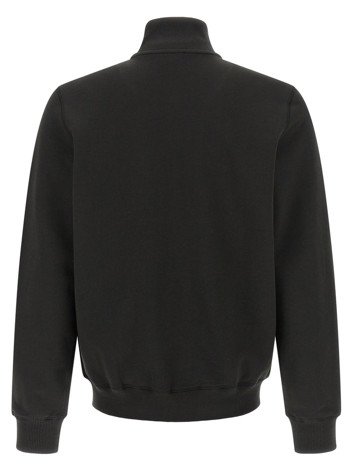 Diesel S-Ginn-Zip-Iod Sweatshirt - Black | 84deb098b0800e4eeef58a5f039c0d22358f3065