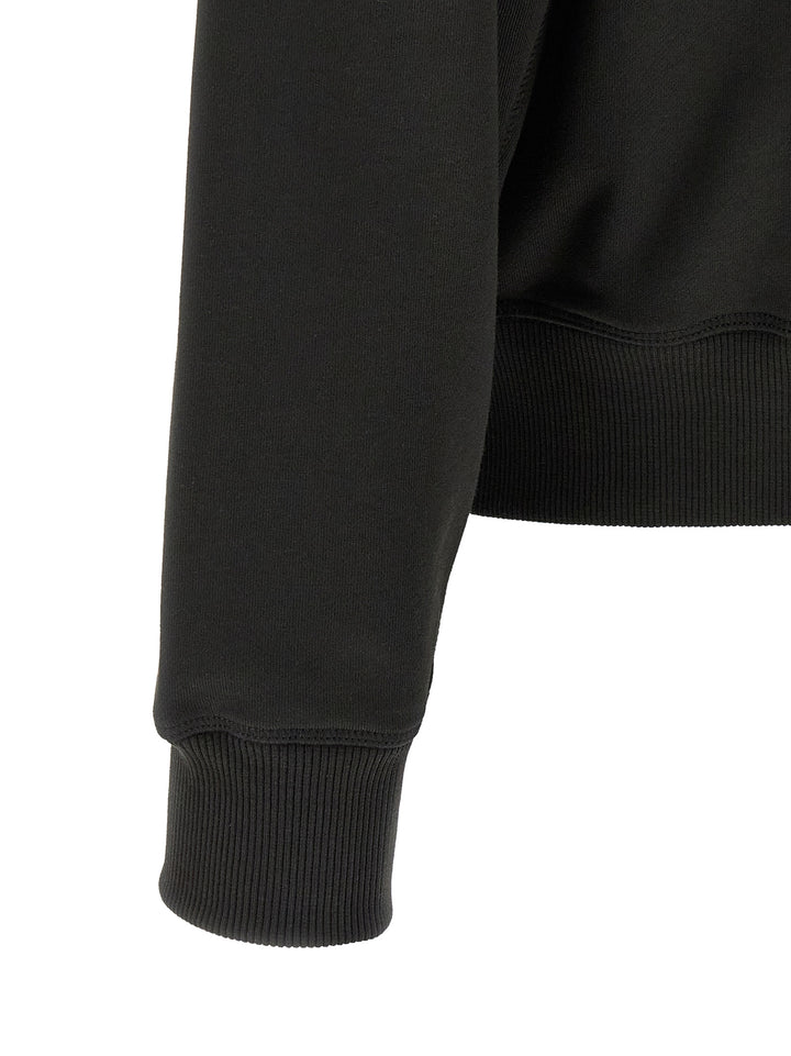 Diesel S-Ginn-Zip-Iod Sweatshirt - Black | 3a16b8d0a8eab8bf725bdb48852e22ae99b2a7e5