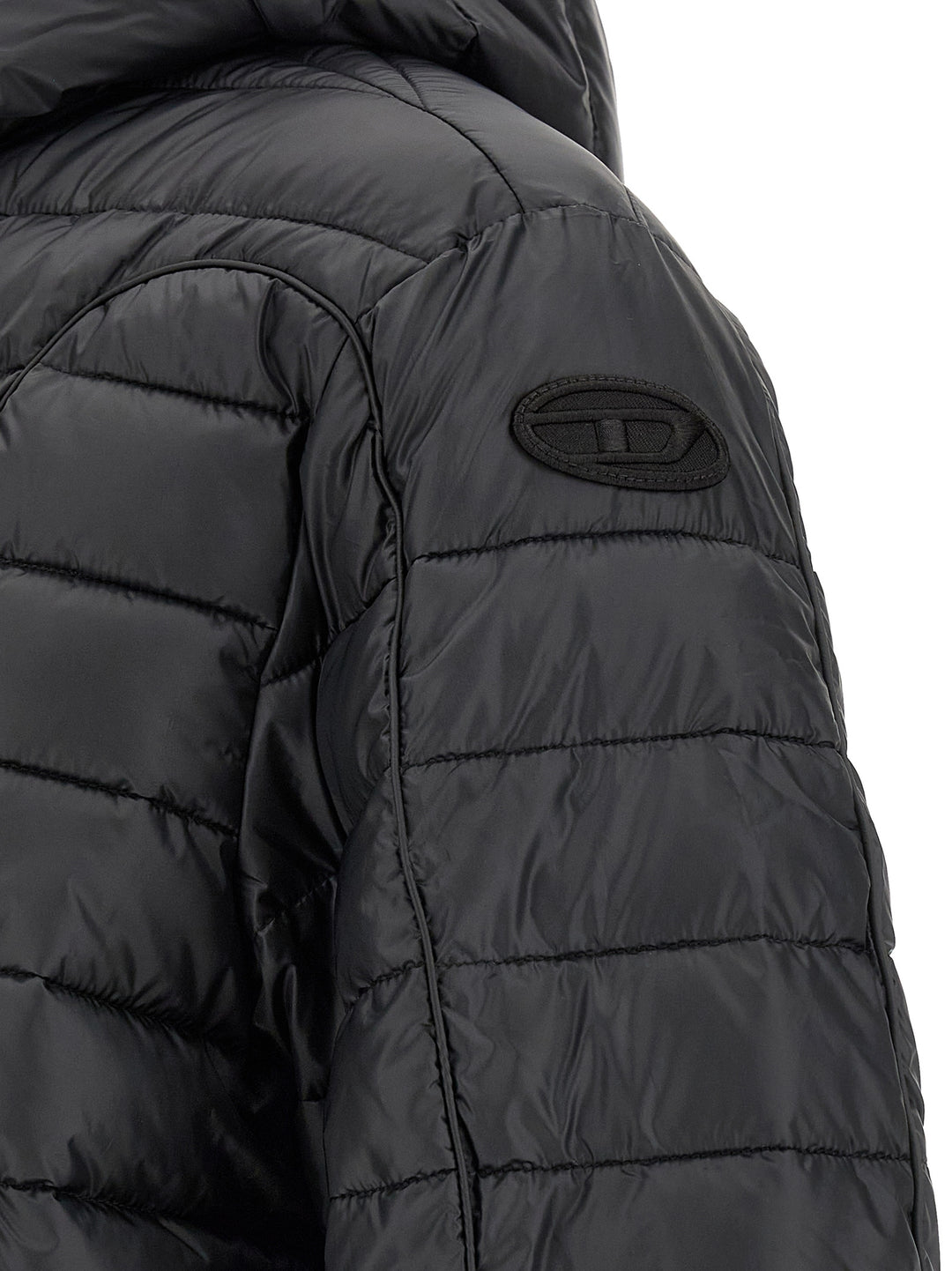 Diesel W-Stone-Wrd Puffer Jackets - Black | 50b184430cf5598ac1ed7d60d2bfcfb505b6dd50