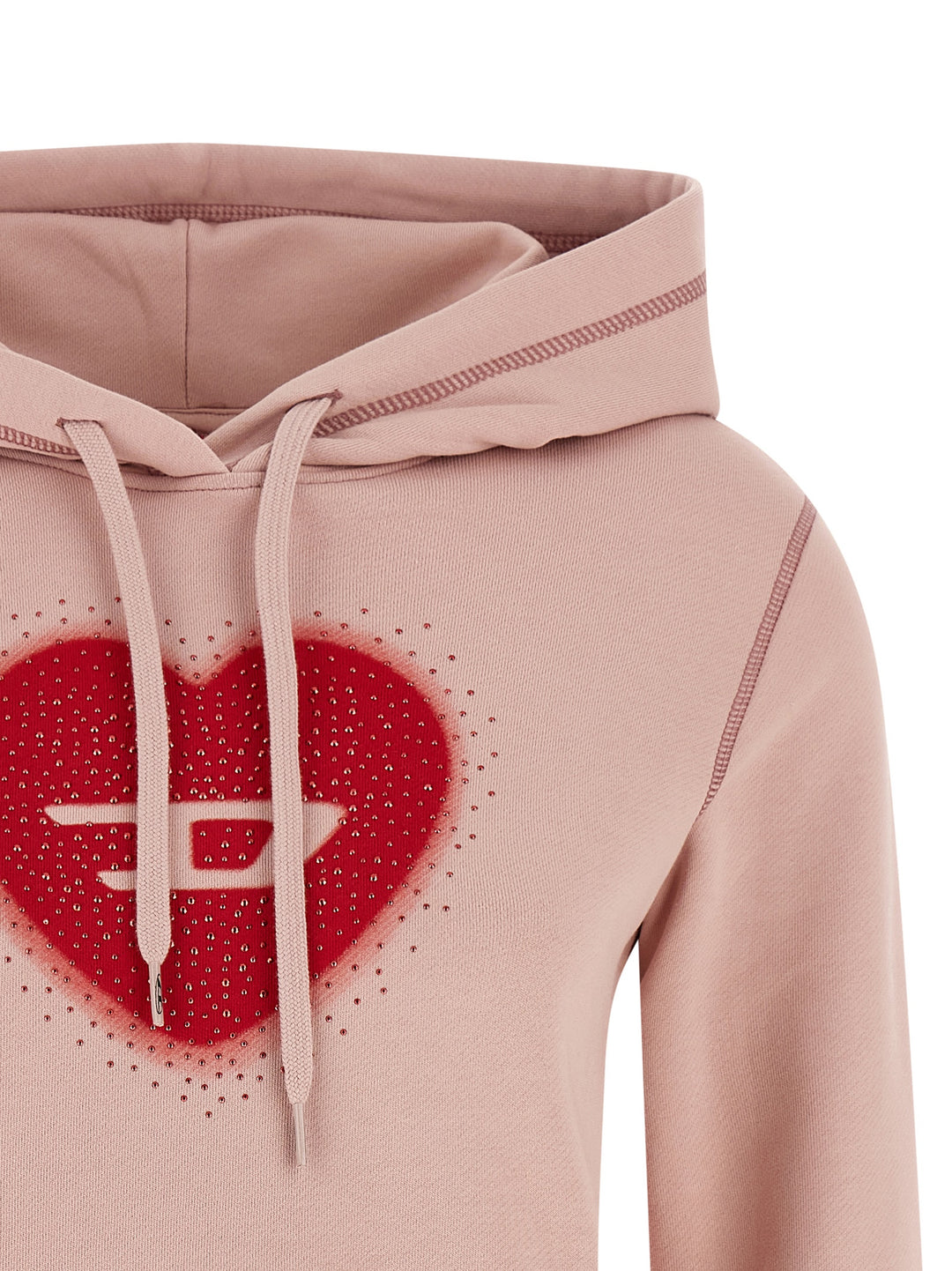 Diesel F-Slimmy-Hood-S5 Sweatshirt - Pink | 66f98e486f319d6e8d3281aa19bf45bfaa827ca8
