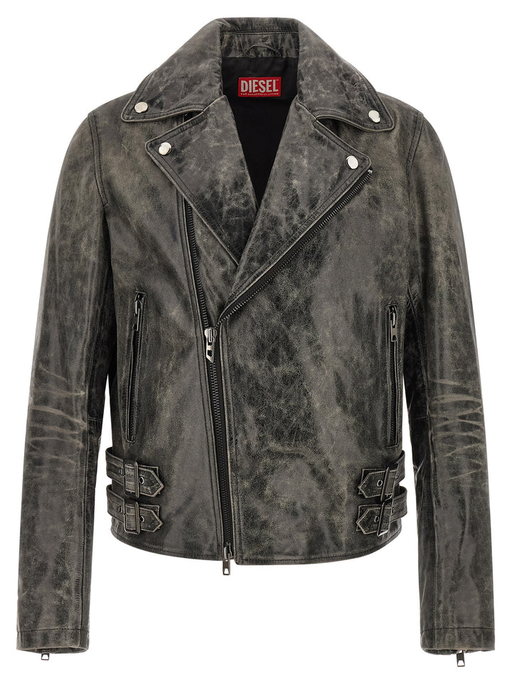 Diesel L-Eon-Cjcm Puffer Jackets - Gray | f3fe8a6dc6a3ed56db06261869c7c5609d2458b0