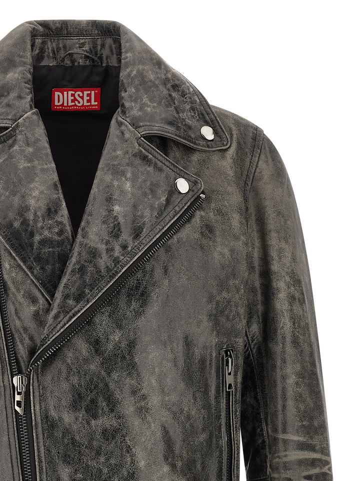 Diesel L-Eon-Cjcm Puffer Jackets - Gray | fc3a735b6bc448f933a5465fe83498144f6319b0
