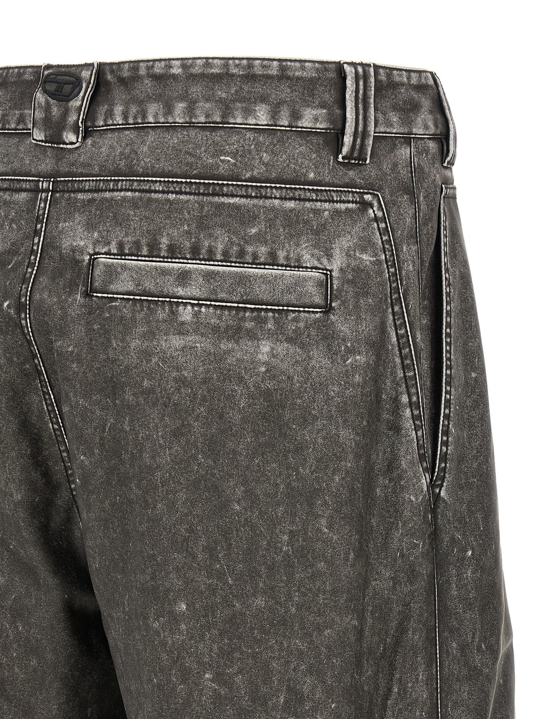 Diesel P-Delly-Njcj Pants - Gray | 925db18a509e9f056438d5e96db5c5b2e53a65a0