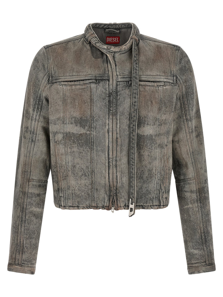 Diesel D-Vulmar-Fsi Puffer Jackets - Gray | a085e72e2ffdcf5b1fd1a0d5e38bd4ff4576af92