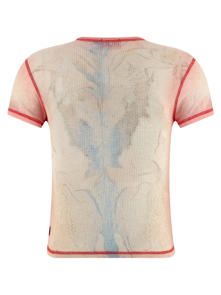 Diesel T-Iana T-shirt - Pink | 9477cdeecd6213633a8e4a6f3215bdee297653f9