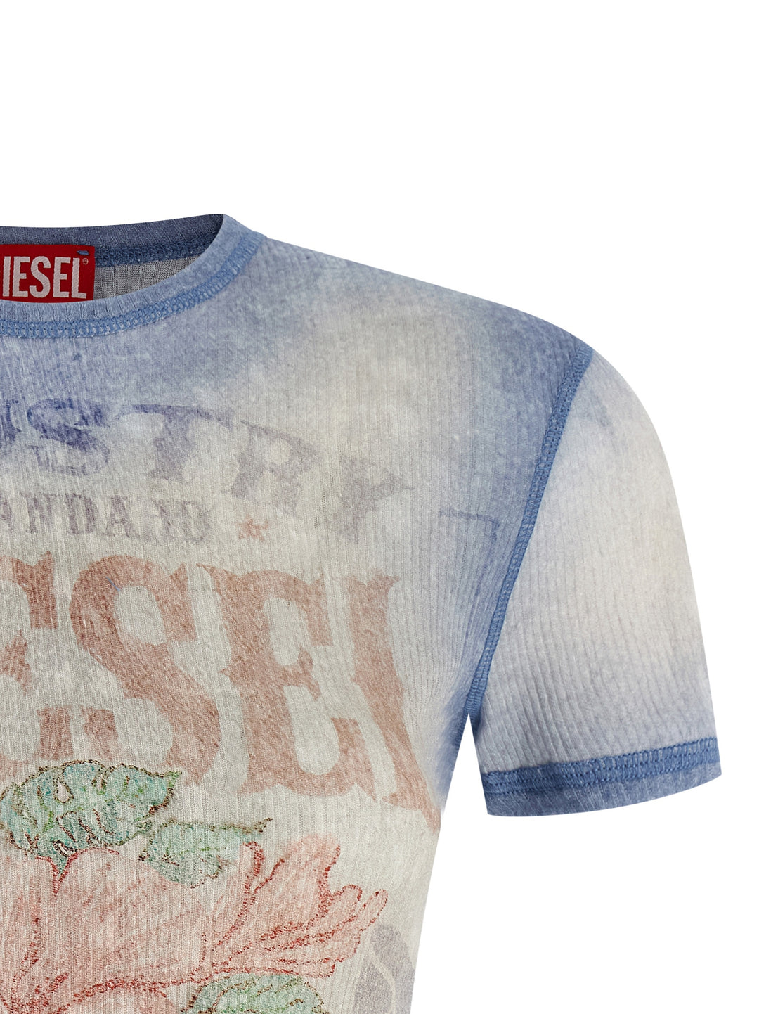Diesel T-Iana T-shirt - Light Blue | d255d0bed925d3eb91342b391cbf579d52ee1d96