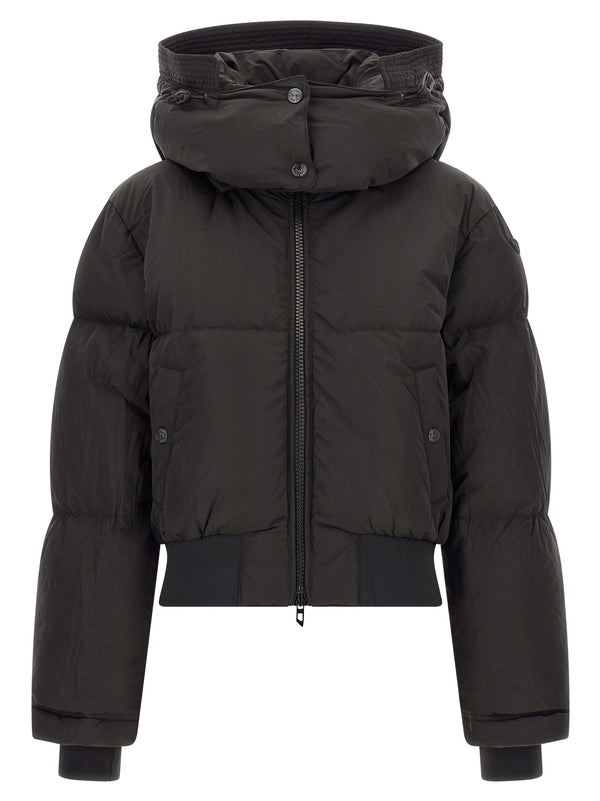 W-Peyt-Short-New-Wd Puffer Jackets Black