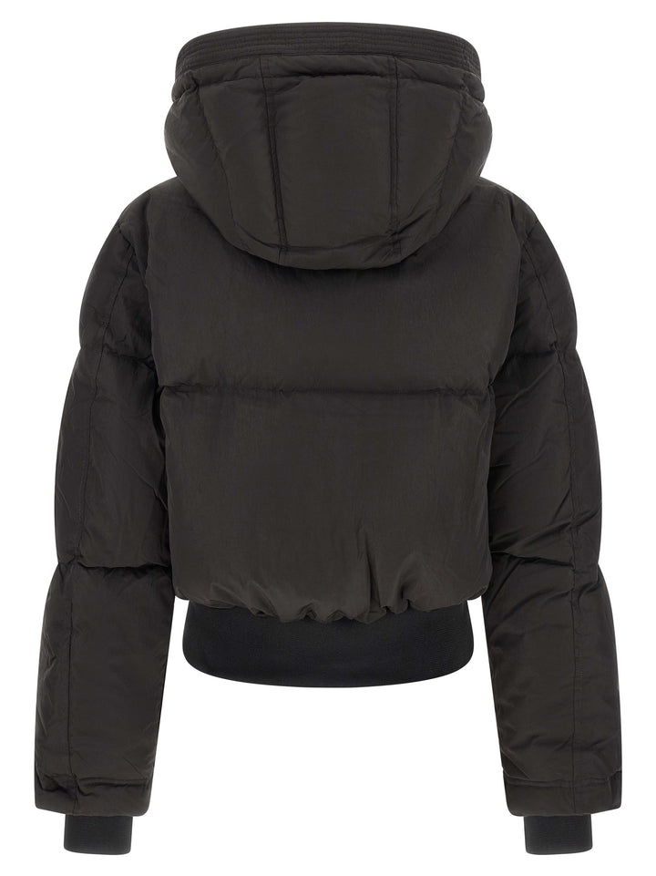 Diesel W-Peyt-Short-New-Wd Puffer Jackets - Black | 889e5cae7451ee96d80f847b2ddd01e11cf8a271