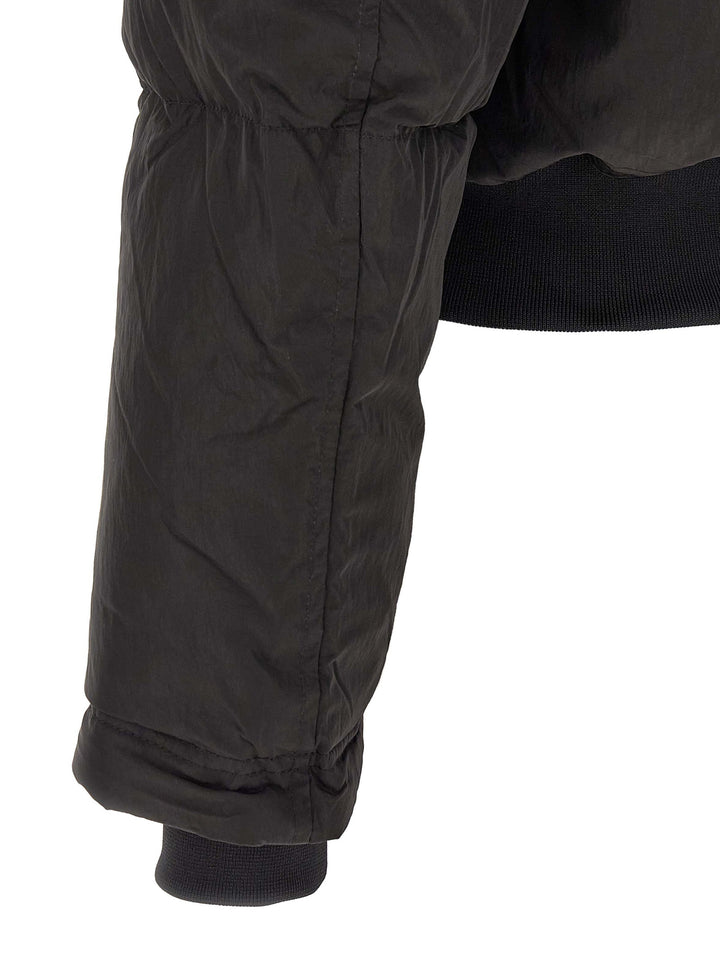 Diesel W-Peyt-Short-New-Wd Puffer Jackets - Black | 360acd1d40c5d0b30c95409bc4885e92e9d3f650