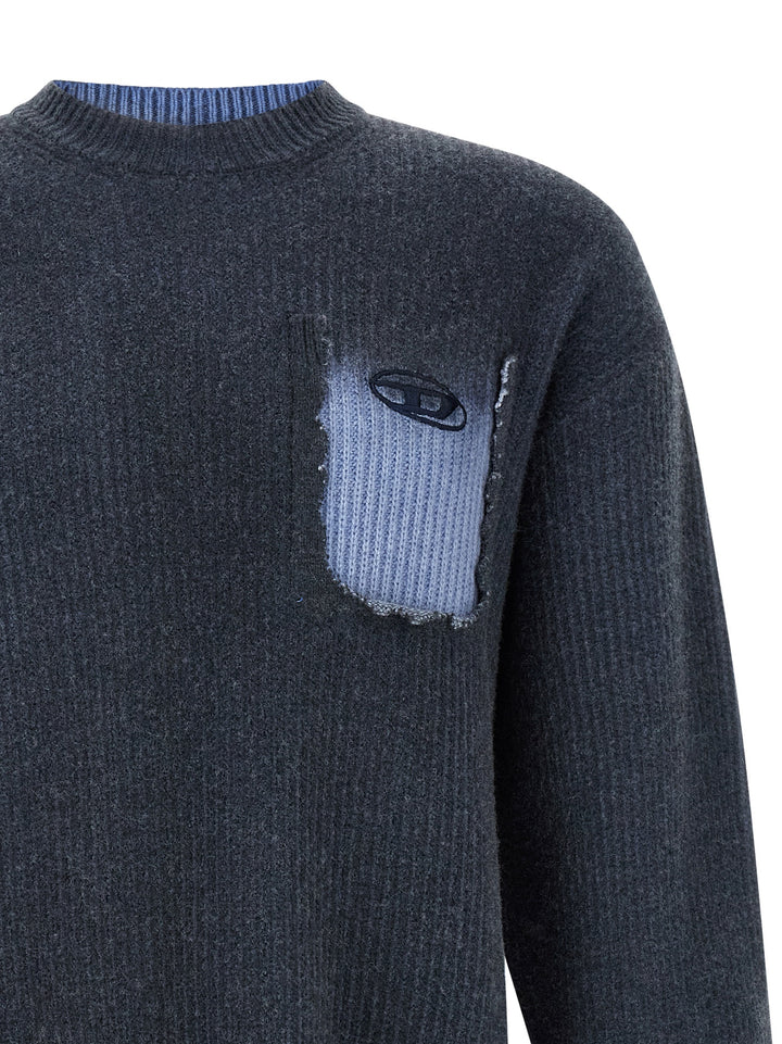 Diesel K-Pickler Sweaters and Cardigans - Blue | 35478aae667aa0cae224cd76e549285cb654311d