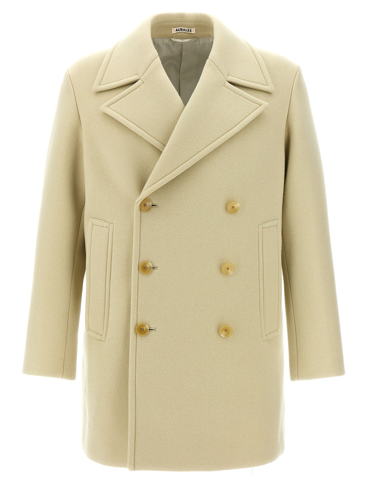 Double-Breasted Coat Coats, Trench Coats Green