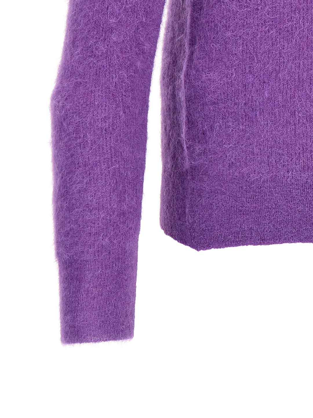 Baby Alpaca Sweater Sweater, Cardigans Purple