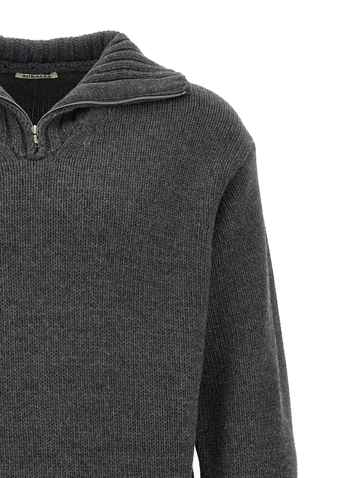 Half Zip Sweater Sweater, Cardigans Gray