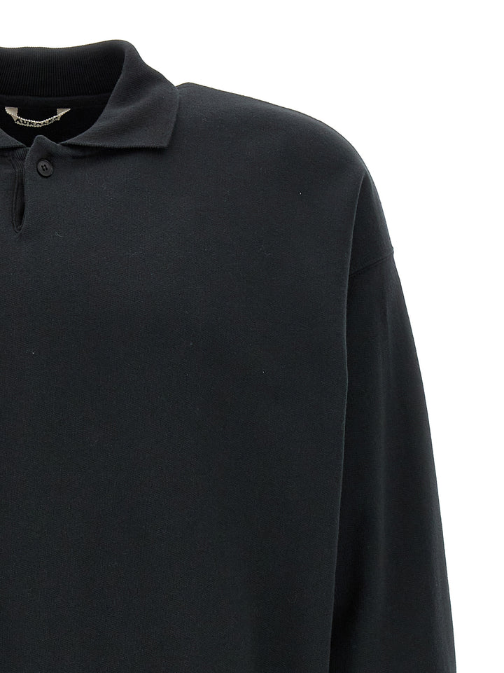 Cotton  Shirt Polo Black