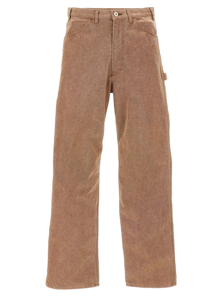 Canvas Pants Brown