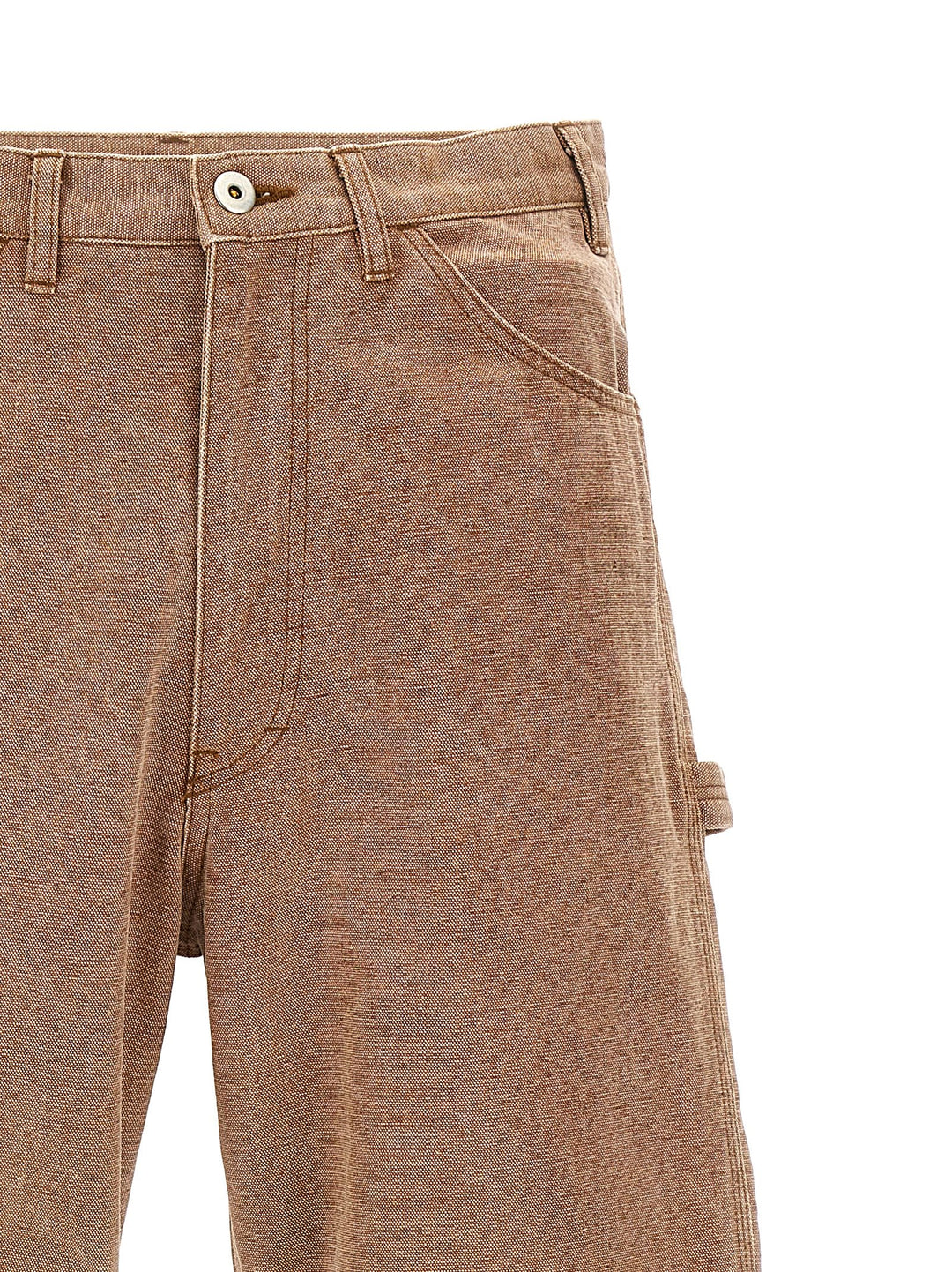 Canvas Pants Brown